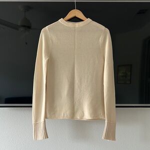 Club Monaco Cream Sweater
